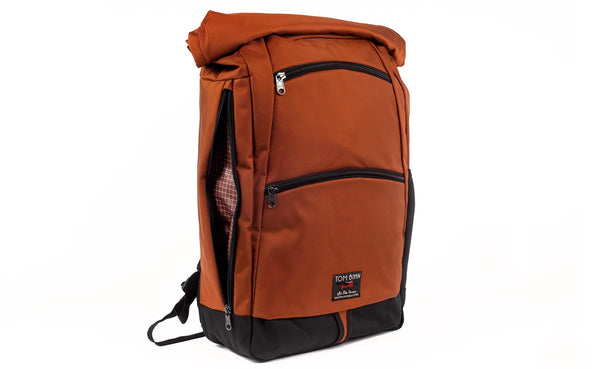 The Addax 31 in Burnt Orange Ballistic with a Moab 200 Halcyon interior